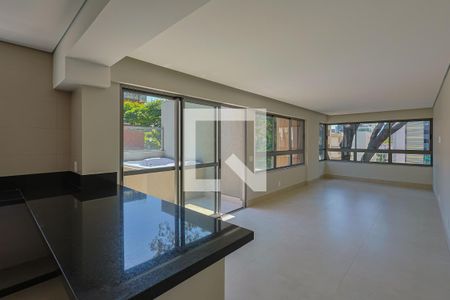 Sala de apartamento à venda com 3 quartos, 142m² em Gutierrez, Belo Horizonte