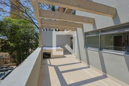 Varanda da Sala de apartamento à venda com 3 quartos, 142m² em Gutierrez, Belo Horizonte