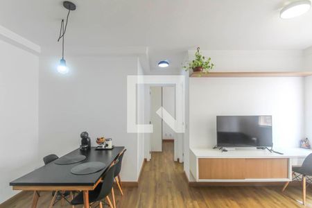 Sala/Cozinha de apartamento à venda com 1 quarto, 37m² em Vila Graciosa, São Paulo