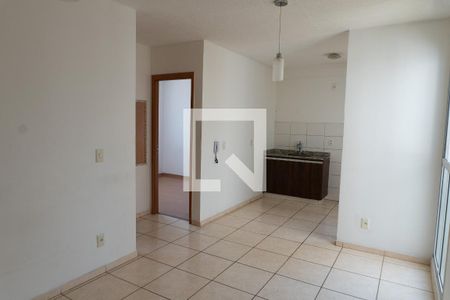 Sala de apartamento para alugar com 2 quartos, 44m² em Chacaras Reunidas Santa Terezinha, Contagem