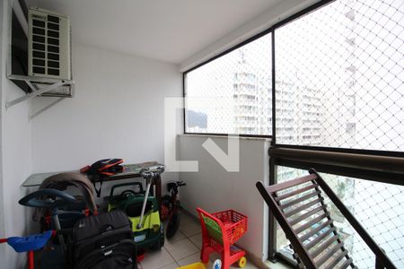 Varanda de apartamento para alugar com 2 quartos, 89m² em Jacarepaguá, Rio de Janeiro