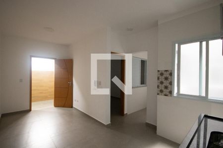 Sala e Cozinha  de apartamento para alugar com 2 quartos, 44m² em Vila Maria, São Paulo