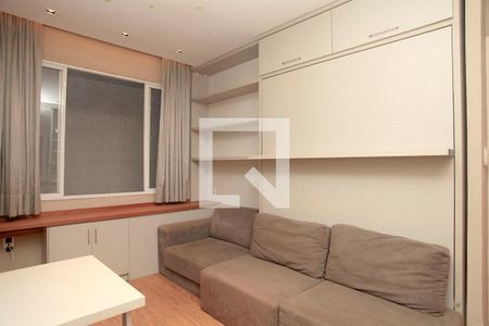 Studio - Sala / Quarto de kitnet/studio à venda com 1 quarto, 27m² em Centro Histórico, Porto Alegre