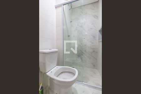 Banheiro da suíte de apartamento para alugar com 1 quarto, 34m² em Santana, São Paulo