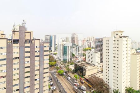 Varanda - Vista de kitnet/studio para alugar com 0 quarto, 26m² em Campo Belo, São Paulo