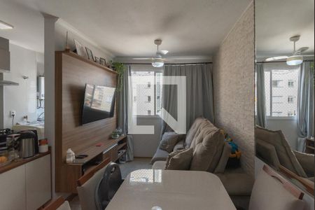 Sala de apartamento à venda com 2 quartos, 47m² em Parque Industrial, Campinas