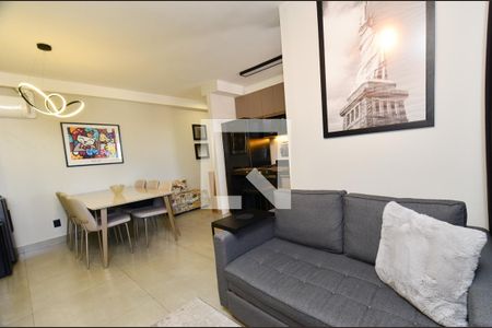 Sala 2 ambientes de apartamento à venda com 2 quartos, 49m² em União, Belo Horizonte