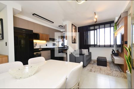 Sala 2 ambientes de apartamento à venda com 2 quartos, 49m² em União, Belo Horizonte