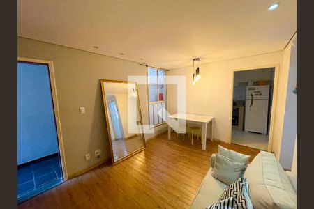 Sala de apartamento à venda com 2 quartos, 60m² em Cardoso, Contagem