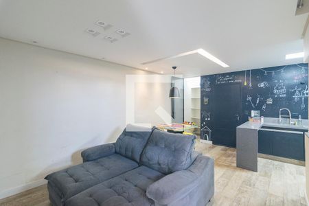 Sala de apartamento à venda com 2 quartos, 59m² em Parque Capuava, Santo André