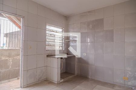 Cozinha de casa de condomínio para alugar com 1 quarto, 50m² em Americanópolis, São Paulo