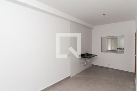 Sala/Cozinha de apartamento à venda com 1 quarto, 34m² em Jardim Consorcio, São Paulo