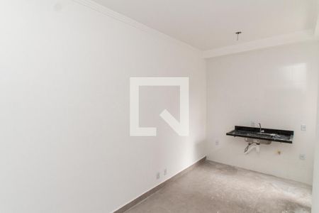 Sala e Cozinha de apartamento à venda com 1 quarto, 34m² em Jardim Consorcio, São Paulo