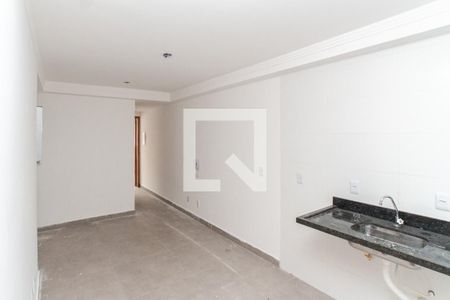 Sala e Cozinha de apartamento à venda com 1 quarto, 33m² em Jardim Consorcio, São Paulo