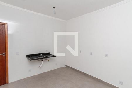 Sala/Cozinha de apartamento à venda com 1 quarto, 34m² em Jardim Consorcio, São Paulo