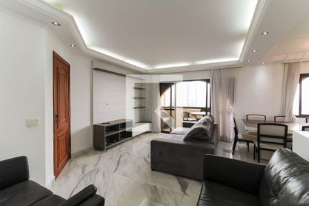 Sala de apartamento à venda com 3 quartos, 123m² em Jardim Analia Franco, São Paulo