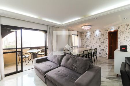 Sala de apartamento à venda com 3 quartos, 123m² em Jardim Analia Franco, São Paulo