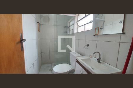 Banheiro de casa para alugar com 1 quarto, 50m² em Baeta Neves, Santo André