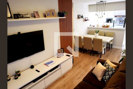 Sala de apartamento à venda com 3 quartos, 80m² em Vila Dom Pedro II, São Paulo