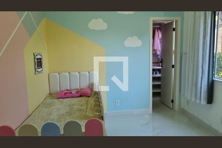 Quarto de casa de condomínio à venda com 6 quartos, 391m² em Jacarepaguá, Rio de Janeiro