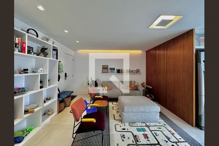 Sala de apartamento para alugar com 2 quartos, 71m² em Jardim das Acacias, São Paulo