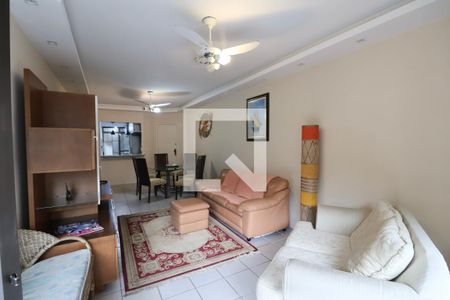 Sala de apartamento para alugar com 3 quartos, 140m² em Barra Funda, Guarujá