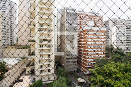 Vista da Varanda da Sala de Estar e Jantar de apartamento para alugar com 3 quartos, 258m² em Jardim Paulista, São Paulo