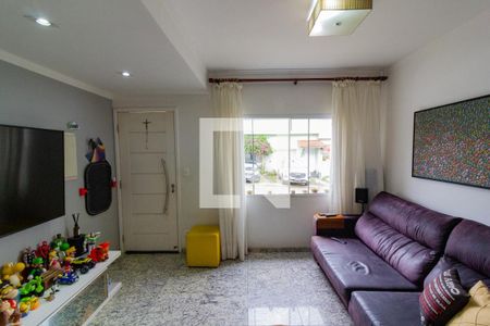 Sala de estar de casa de condomínio à venda com 2 quartos, 91m² em Pedreira, São Paulo