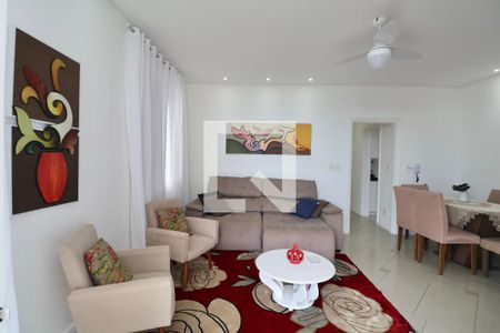 Sala de apartamento para alugar com 3 quartos, 96m² em Centro, Guarujá