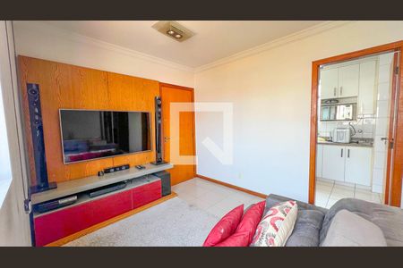 Sala de apartamento à venda com 3 quartos, 85m² em Alto Caiçaras, Belo Horizonte