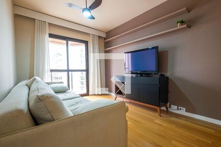 Sala de apartamento para alugar com 1 quarto, 45m² em Jardim Paulista, São Paulo