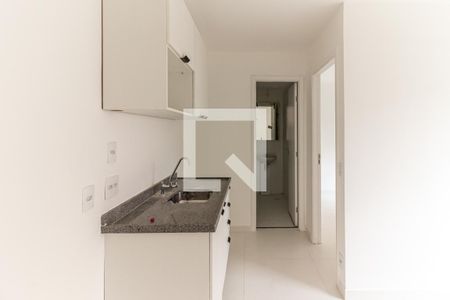 Cozinha de apartamento para alugar com 1 quarto, 25m² em Vila Buarque, São Paulo