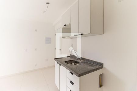 Cozinha de apartamento para alugar com 1 quarto, 25m² em Vila Buarque, São Paulo