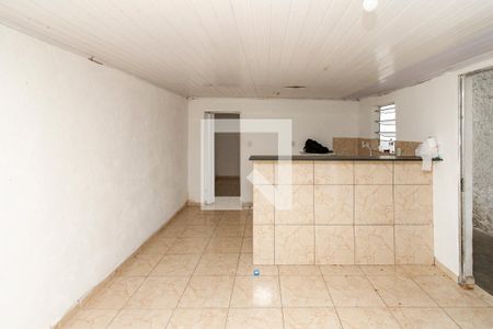 Sala/ Cozinha de casa para alugar com 1 quarto, 43m² em Vila Cordeiro, São Paulo