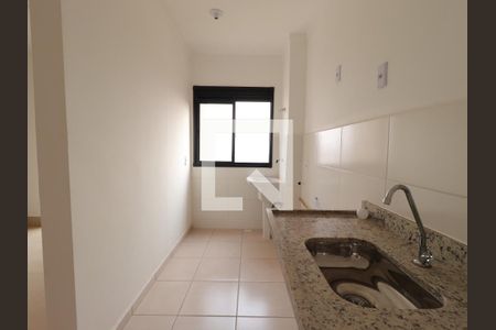 Cozinha de apartamento para alugar com 2 quartos, 50m² em Residencial Monterrey, Ribeirão Preto