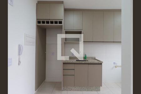 Cozinha de apartamento para alugar com 2 quartos, 50m² em Residencial Monterrey, Ribeirão Preto