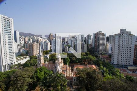 Vista da Sala de apartamento para alugar com 2 quartos, 94m² em Funcionários, Belo Horizonte