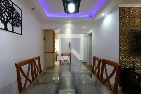 Sala de Jantar de apartamento para alugar com 2 quartos, 57m² em Jardim Santo André, Santo André