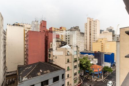 Vista da Varanda de kitnet/studio para alugar com 1 quarto, 23m² em República, São Paulo