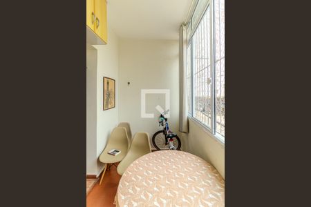 Varanda de apartamento à venda com 1 quarto, 54m² em Campos Elíseos, São Paulo