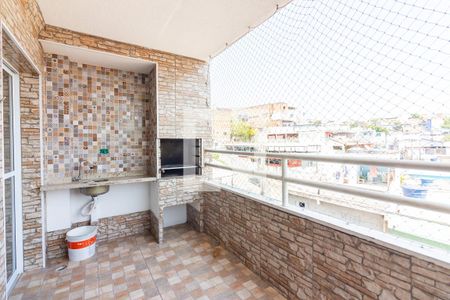 Varanda gourmet de apartamento à venda com 2 quartos, 53m² em Conceição, Osasco