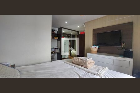 Quarto 1 suíte de apartamento à venda com 2 quartos, 160m² em Vila Valparaíso, Santo André