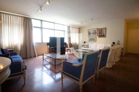 Sala de apartamento para alugar com 4 quartos, 190m² em Cerqueira César, São Paulo