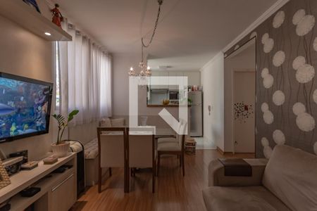 Sala de apartamento à venda com 2 quartos, 47m² em Serrano, Belo Horizonte