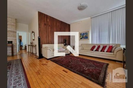 Sala  de apartamento para alugar com 4 quartos, 190m² em Serra, Belo Horizonte