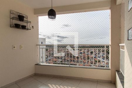 Varanda Sala de apartamento para alugar com 2 quartos, 71m² em Vila Progresso, Sorocaba