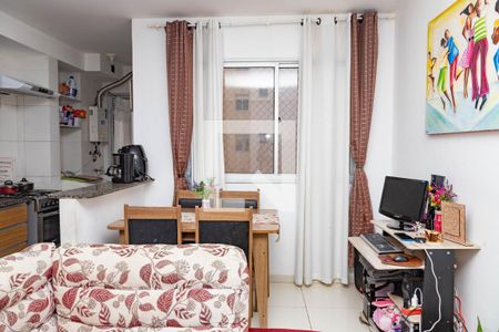 Sala  de apartamento para alugar com 2 quartos, 44m² em Centro, Diadema