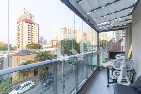 Varanda de apartamento à venda com 2 quartos, 68m² em Perdizes, São Paulo