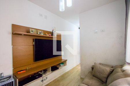 Sala de apartamento à venda com 2 quartos, 56m² em Vila Valparaíso, Santo André