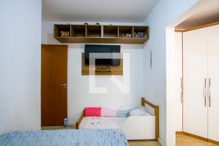 Quarto 1 - Suíte de apartamento à venda com 2 quartos, 56m² em Vila Valparaíso, Santo André